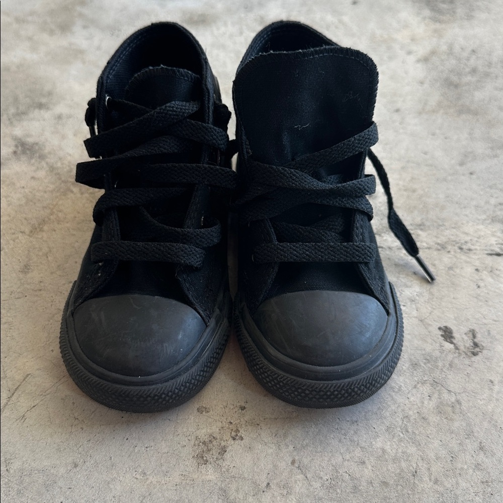 Black Kids Sneakers